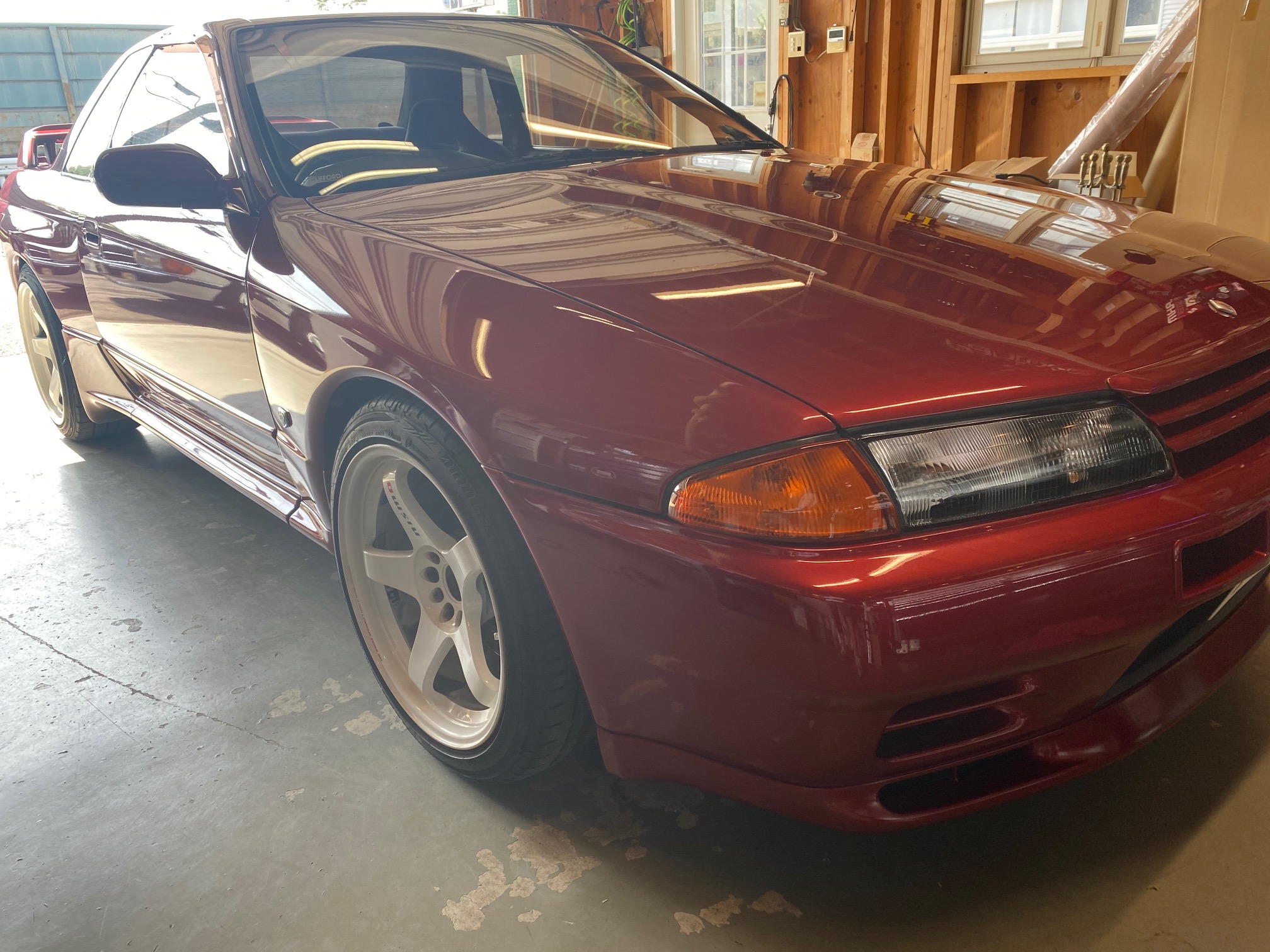 R32 GT-RにCLIFFORDセキュリティ取付！！ - 板金・塗装・コーティング