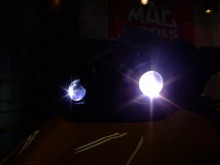 can-am spyderにHID取付!