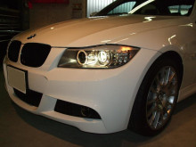 BMW E90後期にセキュリティ&ナビ取付!!!