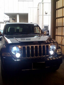 JEEPにHID&エボⅩ納車!