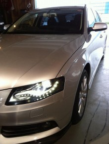 AUDI A4にセキュリティ!!