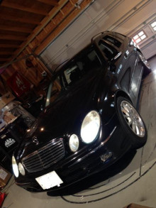 W211 セキュリティ&HID!!