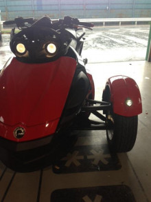 can-am spyderにHID他!!