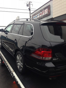 GOLFワゴンにセキュリティ＆コーティング!!!