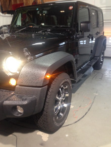 ラングラーにセキュリティ!!