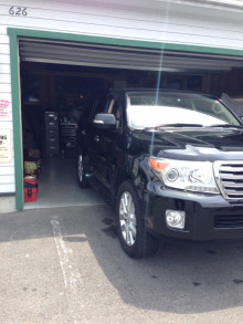 ランクル２００にセキュリティ!!!