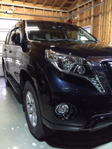 ディーゼルプラド入庫!!