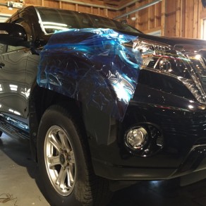 ランクルプラドにセキュリティ施工!!