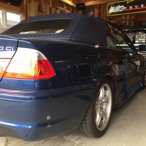 BMWにリアカメラ取付!!