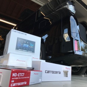 ヴェルファイヤーにサイバーナビCL900！！