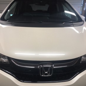 フィットHVにセキュリティ施工！！