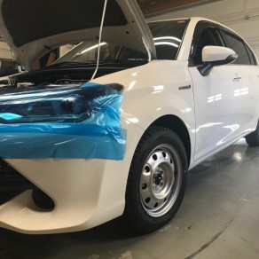 フィルダー＆アクシオにセキュリティ取付！！