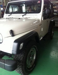 ラングラーTJ＆グランドチェロキー＆カローラW＆雪。