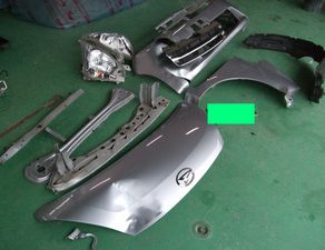 ムーヴ・鈑金　アテンザ・入庫　パレット・塗装　ラングラー・入庫