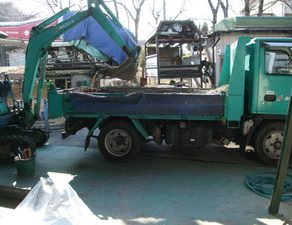 ペイントブース土台！！