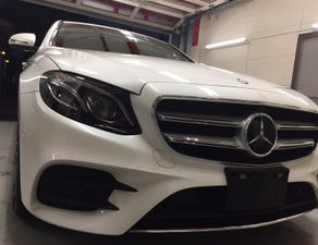 E200 ロンドンタクシー　ベンツGクラス　ﾌｪﾗｰﾘ　アルピナB6　コーティング作業