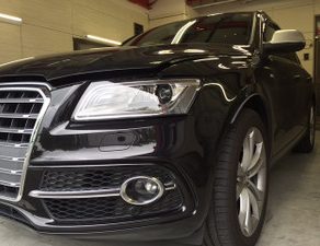 アウディＳＱ５　インプレッサ　ＢＭＷ７５０i ベンツＡ１８０　ＢＭＷ１１６i　ベンツＭＬ３５０　コーティング作業　ワーゲン　ポロフィルム施工