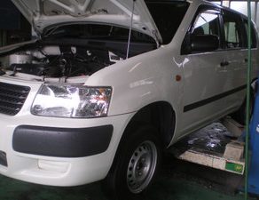 サクシード・入庫　PTクルーザー・塗装、磨き　FX45・入庫　