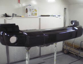 ラングラー・シボ消し塗装 ラングラー・オーバーフェンダー エスティマ・ボディーコート グラチェロ・パテ