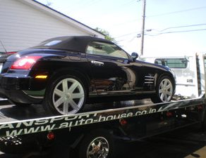 クロスファイアー・納車　スイフト・組付・洗車・納車　エスカレード・入庫