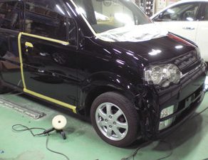 ムーヴ・完成　アルファロメオ・車検検査　ベンツ・コーティング　ラングラー・リフトアップ