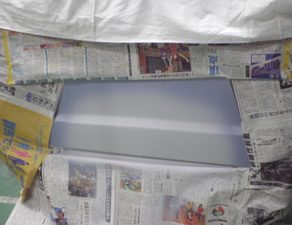 フィット・サフ、塗装　ムーヴラテ・入庫