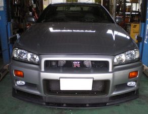 スカイライン完成　パトリオット・塗装・組付　ＢＭＷ・入庫　キューブ・入庫　