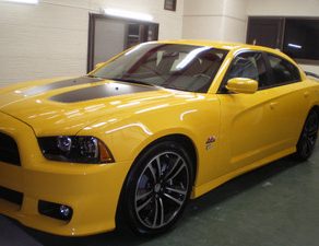 ダッジチャージャー・コーティング　ラングラー・完成　ハイエース・鈑金