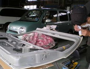 スズキ　ジムニーのバックドア