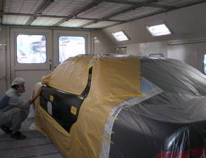 ﾄﾖﾀ　セルシオ　板金塗装