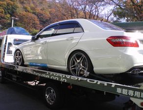 ベンツＥ３５０・完成　ベンツＥ６３・引上　ＴＮ－７・鈑金