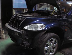 PTクルーザー・鈑金 TN-7・塗装