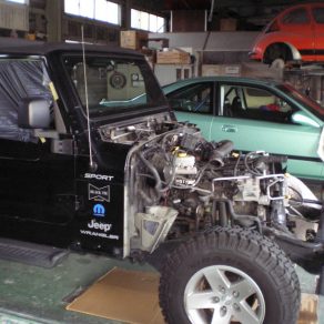 ｼﾞｰﾌﾟラングラー　ホンダシビック