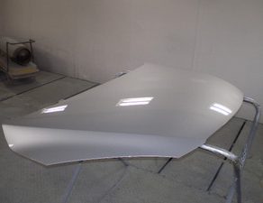 デミオ・塗装　マークX・作業開始　グラチェロ・サフ　TN-7・エレメント交換