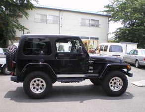 キャンドルナイト　黒ラングラー納車　ｼﾞｰﾌﾟチェロキー　ＵＳバンパーペイント