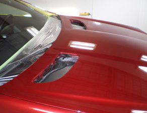 SLK55AMGガラスコート ホイルリペア グランドハイエースペイント