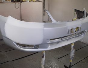 カローラ・完成 ボイジャー・鈑金 赤ラングラー・フロントグリル