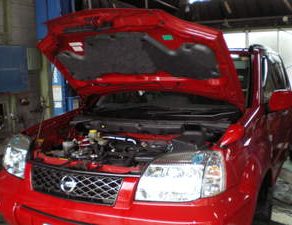 エクストレイル車検　ワゴンRバンパー　ラﾊﾟﾝ板金　ｂB　フィット