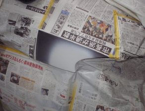 ボイジャー・サフ、色合わせ　パトリオット・鈑金、サフ、色合わせ　ホイール・コーティング　ハイエース・鈑金開始