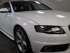 アウディＡ4クワトロＳラインガラスコート施工　スマート完成！　レクサスＩＳ350足回り　ＰＴｸﾙｰｻﾞｰﾎﾟﾘﾏｰ