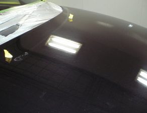 ボルボＶ70クラシックガラスコート施工　ポロ入れ替え　パトリオットガラス　ＩＳ350リアウイング　