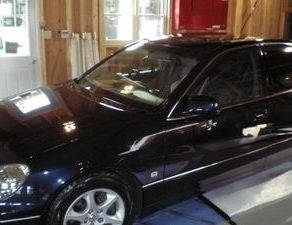 アリストジーゾックスメンテ　アイ板金塗装　ボルボＶ50ガラスコート施工