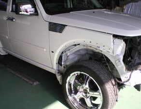 ナイトロ磨き ペイント パトリオットBP トッポ車検整備 マークXガラスコーティング