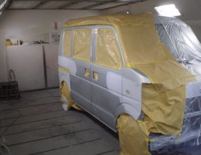 エブリィ・マスキング　スカイライン・入庫　アウディＱ５・入庫