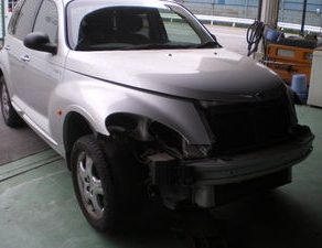 ＰＴｸﾙｰｻﾞｰ入庫　ﾀﾞｯｼﾞキャリバーﾎﾟﾘﾏｰ施工　