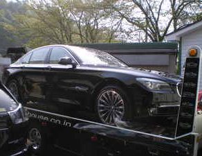 BMW7シリーズ納車 ラングラーUSバンパー PTクルーザーガラスコート ADバン パトリオット ケイワークス