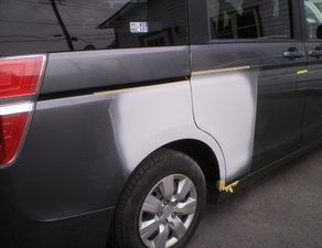 ステップワゴン・塗装　スカイライン・プロテクションフィルム　プラド・入庫　