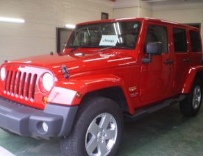 ヴォクシー・完成　ラングラー・完成　シルビア・入庫　アクシオ・入庫　パトリオット・塗装