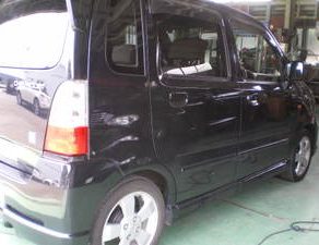 シボレーＭＷ組みつけ　ＰＴクルーザー板金　ラングラーガラスコート施工　ＰＴクルーザー完成