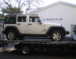 白ラングラー納車　緑ラングラー納車　オレンジﾊﾟﾄﾘｵｯﾄ入庫　X5ｵｰﾊﾞｰﾌｪﾝﾀﾞｰ取り付け　ﾊﾟﾄﾘｵｯﾄ板金